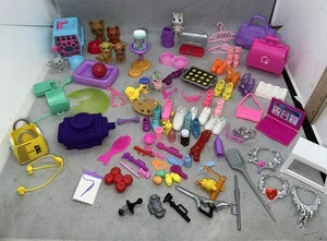 Big Lot Of Barbie Doll Shoes, Pets & Accessories - Picture 1 of 7