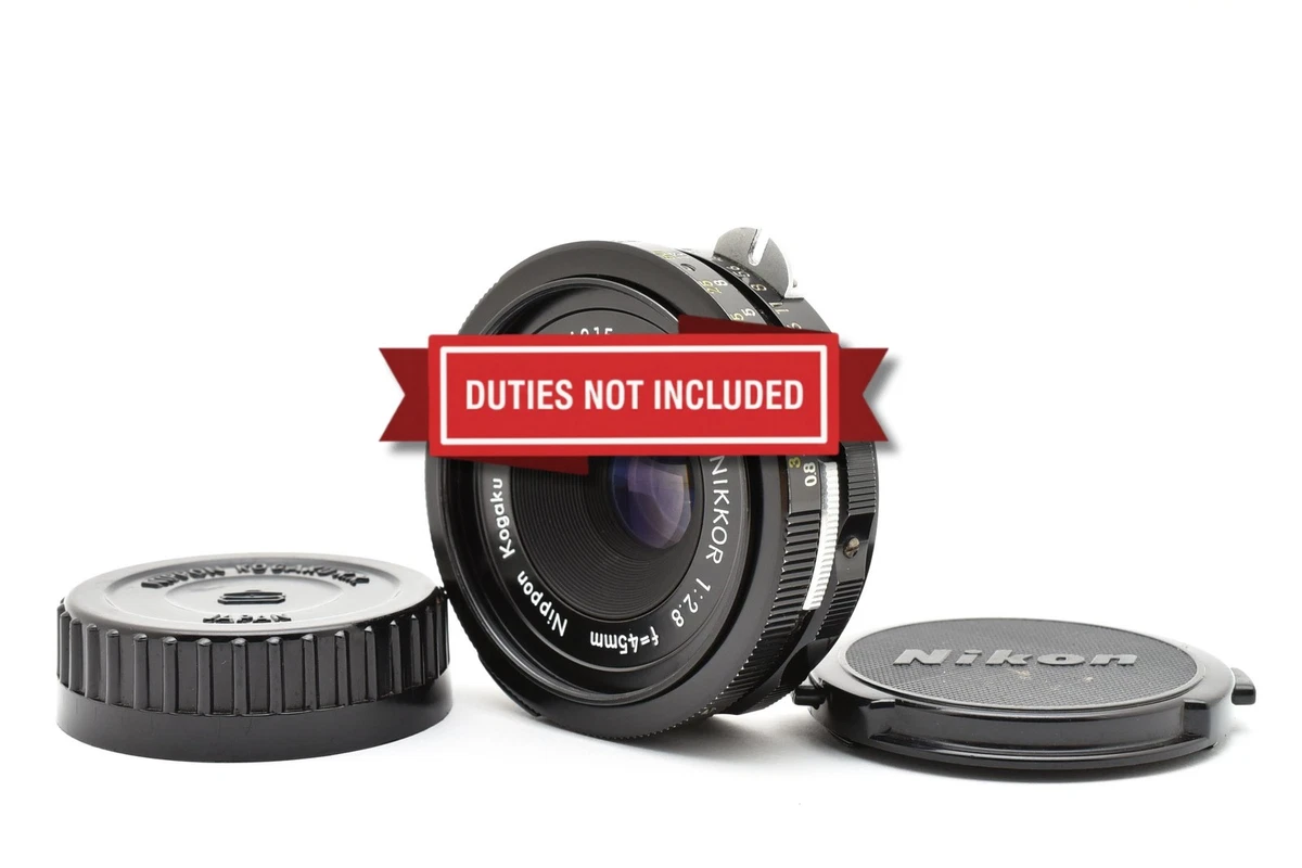 Nikon NIKKOR f/2.8 Camera Lenses 45mm Focal for sale | eBay