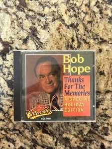 Thanks for the Memories by Bob Hope (CD, 1995) Special Holiday Edition All Seaso - Imagen 1 de 3