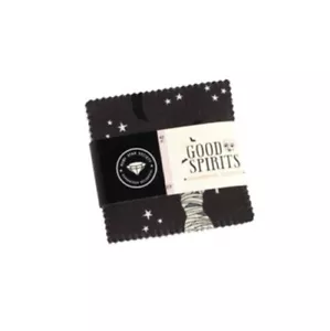 Moda Good Spirits Mini Charm Pack By Ruby Star Society Halloween 100% Cotton - Picture 1 of 4