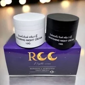 RCC Night Cream Repairing+Whitening Reduce Scar Acne Dark Spot Skin Tightening - Picture 1 of 13