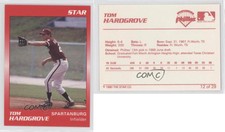 1990 Star Spartanburg Phillies Tom Hardgrove #12