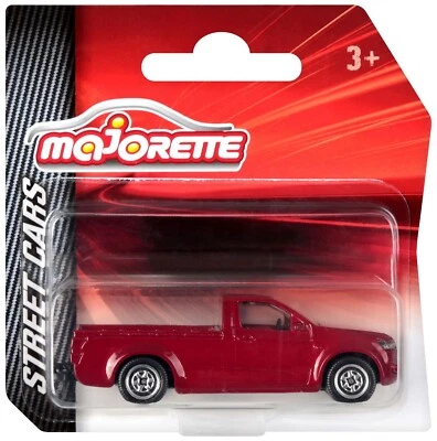 Isuzu D-Max RG Red Pickup Majorette Street Cars 285A 2022 1:64 3" inch Toy Car - Image 1 of 3