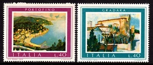 Italy 1974 Tourist Issue Complete Mint MNH Set SC 1153-1154 - Picture 1 of 1