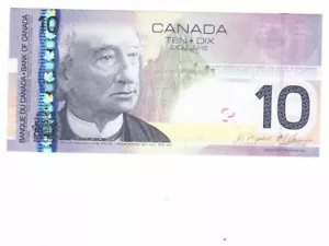 Canada 2009 $10 bill - Jenkins-Carney - Picture 1 of 2