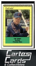 Tim Sandy 1991 ProCards #3436  Pittsfield Mets