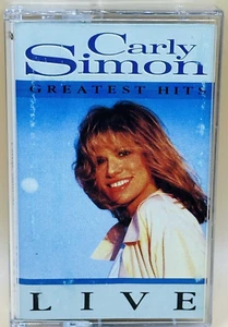 Carly Simon - Greatest Hits Live Cassette - Picture 1 of 2