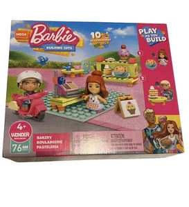 MEGA Barbie Bausets Bäckerei Set 76 Teile Play Build NEU in Box Neu in OVP - Bild 1 von 18