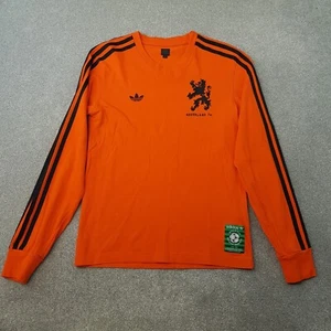 Adidas Netherlands Football Shirt XS Orange 1974 Holland Originals Firebird 2006 - Picture 1 of 11