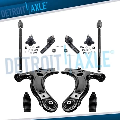 Kit de suspensión de barra de amarre de brazo de control inferior delantero para Volkswagen Beetle Golf Jetta Foto 1 de 4