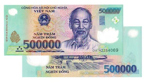 1,000,000 VIETNAM DONG (2x 500,000) BANK NOTE MILLION VIETNAMESE UNCIRCULATED - Picture 1 of 1