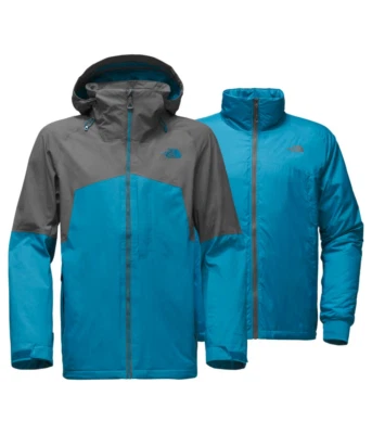 JAQUETA DE ESQUI TRI-CLIMA MASCULINA THE NORTH FACE GARNER TAMANHO GG nova com etiquetas  - Imagem 1 de 4