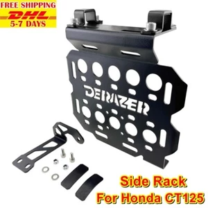 R1 Side Rack For Honda CT 125 CT125 Trail Guard CARRY BAG Luggage Carrier Cargo - Picture 1 of 8