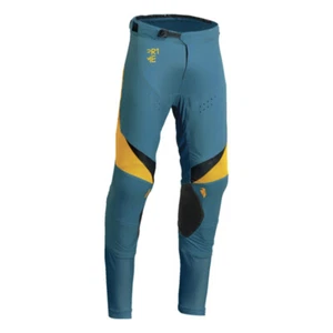 Thor Prime Rival Midnight Teal/Yellow MX Off Road Pants Men's Sizes 28, 34 - 38 - Picture 1 of 1