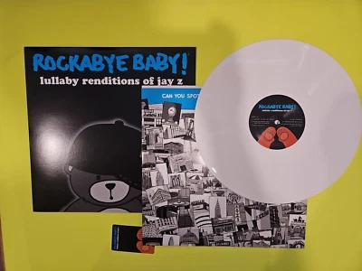 JAY Z Rockabye Baby! Lullaby Renditions Of RAP || White Vinyl LP - Image 1 of 3
