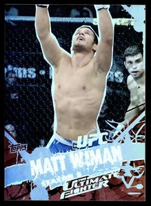 2010 Topps UFC Ultimate Fighter #TT-23 Matt Wiman Refractor - Picture 1 of 2