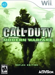 Call Of Duty Modern Warfare Reflex Wii Used - Picture 1 of 1