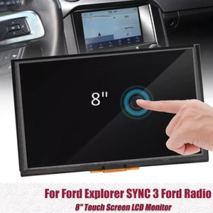 Monitor LCD con pantalla táctil de 8" radio de 1 pieza para Ford Explorer 2014-2018 SYNC 3 - Imagen 1 de 12