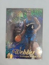 Chris Webber  1997-98 Flair Showcase Grace Row 1 #68  Mint HOF