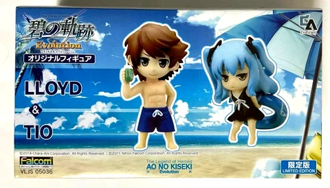 Legend of Heroes Ao no Kiseki Evolution Nendoroid Figure Lloyd Tio Game Falcom Cover