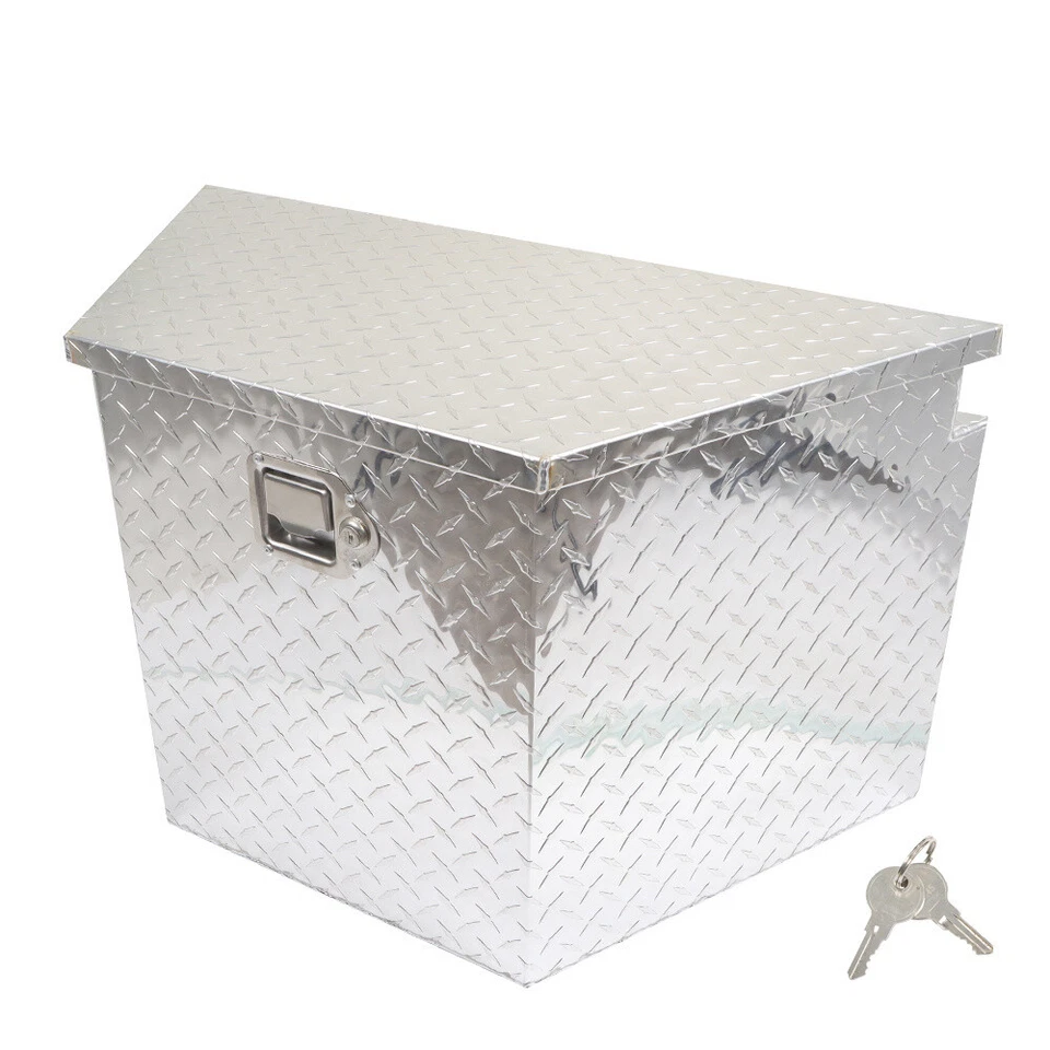 29"X15"X18"Aluminum Trailer Tongue Box For Camper PickUp Truck Tool Storage — 第 1/4 张图片