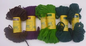 6 Floralia DMC Yarn 3 ply Persian Wool mixed lot France each 27.3 yds 25 meters - Picture 1 of 5