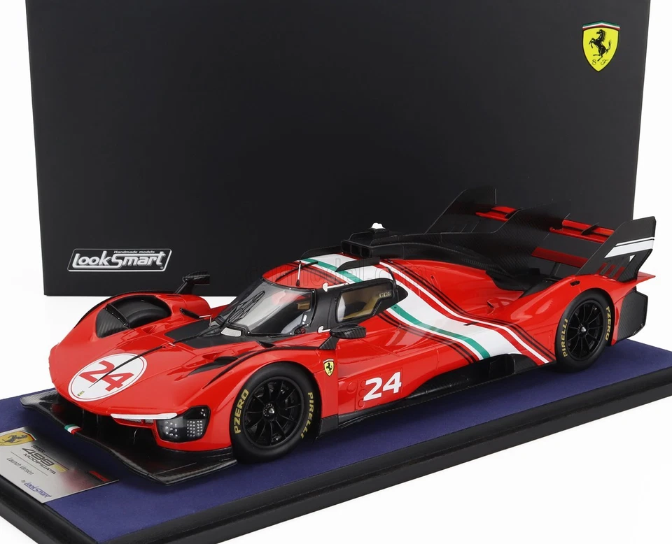 1/18 LOOKSMART - FERRARI - 499P 3.0L TURBO V6 N 24 MODIFICATA LAUNCH LS18RC028 - Immagine 1 di 1