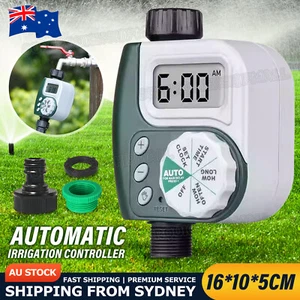 Automatic Irrigation Controller Water Timer Digital Tap Garden Watering System A - Picture 1 of 9