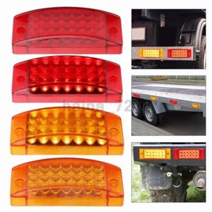 Luces de señalización de giro LED para remolque de camión separación lateral DRL flash de freno trasero - Imagen 1 de 15