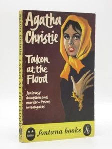 Aufgenommen bei der Flut AGATHA CHRISTIE 1961 Hercule Poirot Vintage PB - Bild 1 von 7