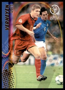 Panini World Cup 2002 Card - Gert Verheyen Belgium No. 28