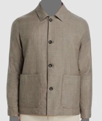 Chaqueta Bloomingdale's Para Hombre Beige Melange Micro Hopsack Tareas Talla 48R Foto 1 de 3