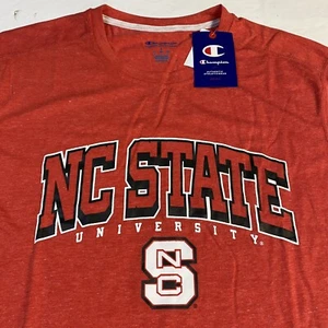 Champion NC State Men’s size Large Wolfpack Tshirt NWT Red Fast Free Shipping - Picture 1 of 10