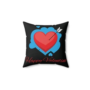 Valentine's Polyester Square Pillow - Picture 1 of 4