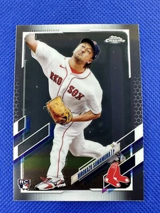 2021 #USC49 Hirokazu Sawamura Topps actualización cromada béisbol radiocontrol Boston Red Sox - Imagen 1 de 2
