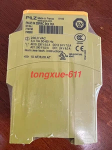 NEW Pilz Safety Relay PNOZX4 774738 PNOZ X4 230VAC Via FedEx or DHL - Picture 1 of 2