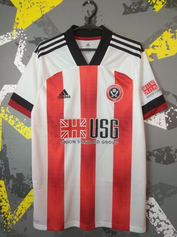 Sheffield United Home football shirt 2020 - 2021 Adidas FI2841 Mens Size M ig93 Cover