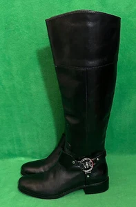Michael Kors Damenstiefel schwarz Leder Größe 5,5 - Bild 1 von 12
