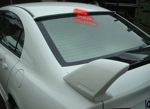 Matte Black roof spoiler for Honda 06-10 Civic 4D sedan JDM FD Si◎ - Picture 1 of 3