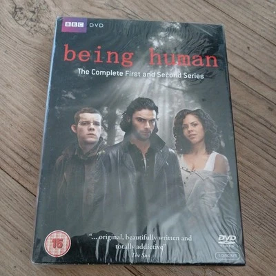 🆕️ BBC Being Human Complete First and Second Series 5 DISC DVD SET BRAND NEW - Image 1 of 3