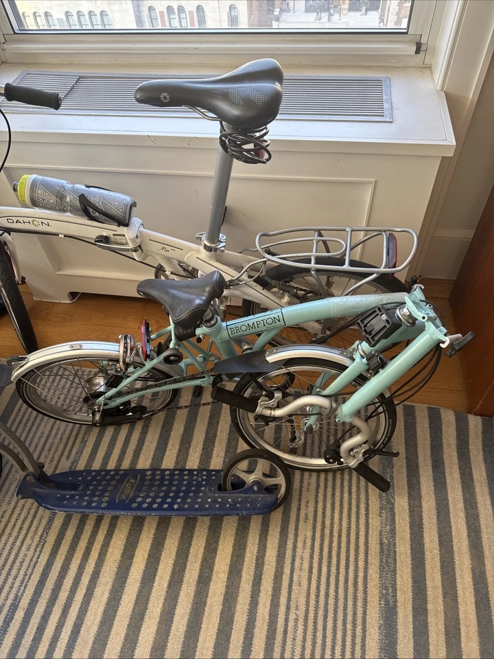 Brompton C Line 6-Speed Folding Bicycle - Excellent Condition with Extras - Image 1 of 1