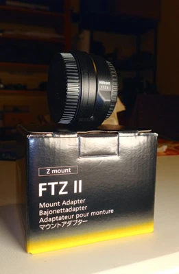 Nikon FTZ II Adattatore Nikon F - Nikon Z - come nuovo - nikkor - Bild 1 von 4