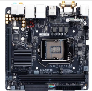 Gigabyte Z170N-WIFI LGA1151 mini itx Motherboard support g3900 i3/i5/i7-7th CPU - Picture 1 of 2