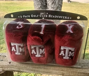 3 Set Texas A&M Golf Club Cover - Aggies Golf - Picture 1 of 5