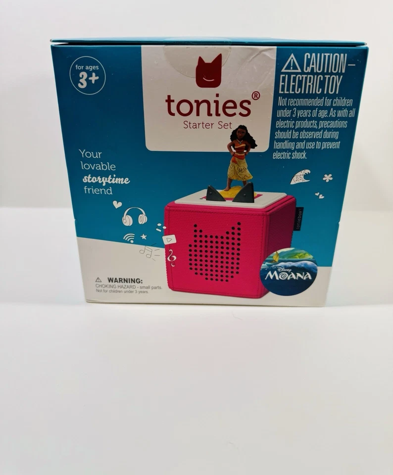 Tonies Disney Toniebox Audio Player Starter Set with Moana - Pink (10003070)™ - Image 1 of 4