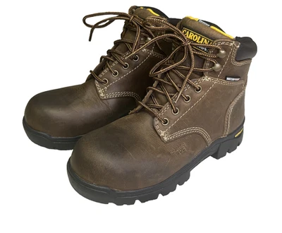 Botas de Trabajo Mujer CAROLINA Circuito 6" Impermeable Compuesto Puntera Talla 8.5 M Foto 1 de 4
