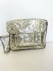 LYDC London Satchel Style Bag Large Floral School Uni Bag - Picture 1 of 10