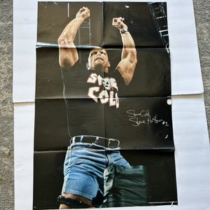 Stone Cold Steve Austin & Sable doppelseitiges 32" x 21 1/4" Poster WWE WWF - Bild 1 von 10