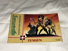 Gauntlet Instruction Booklet ONLY for Nintendo NES