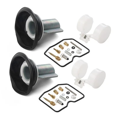 Kit de reparación de carburador diafragma de émbolo para Kawasaki EX500 GPZ500 Ninja 500R Foto 1 de 4